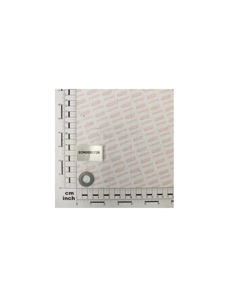WASHER FLAT DM 14 INOX UNI