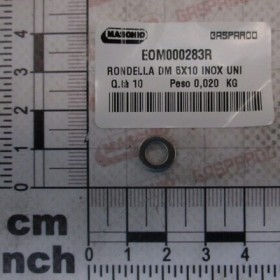 WASHER DM 5X10 INOX UNI 6592