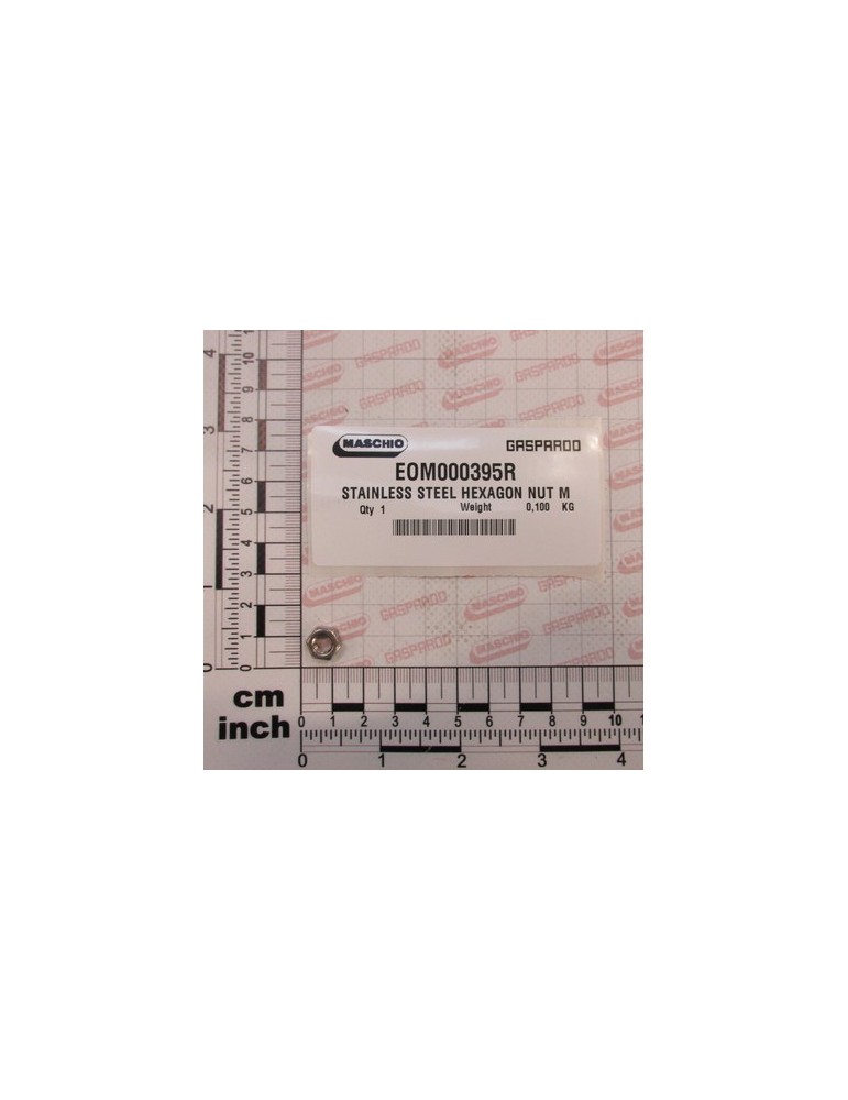 STAINLESS STEEL HEXAGON NUT M