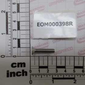 ST.STEEL SOCK.FLAT HEAD SCR.5X