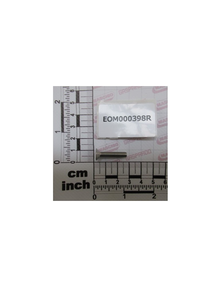 ST.STEEL SOCK.FLAT HEAD SCR.5X