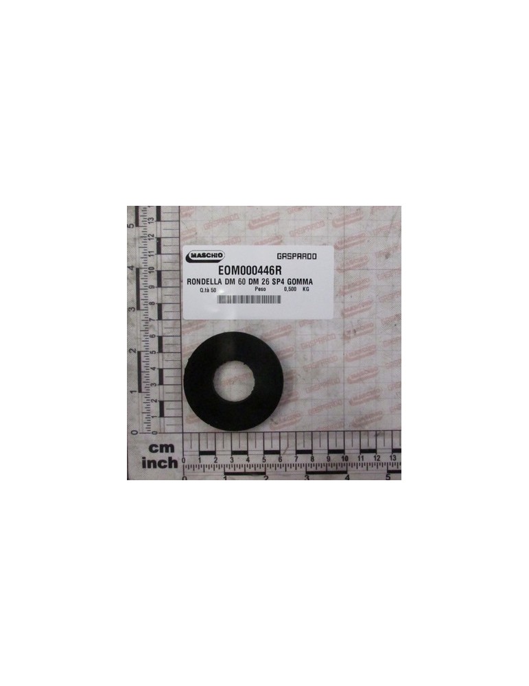 RUBBER WISHER DM 60 DM 26 SP4