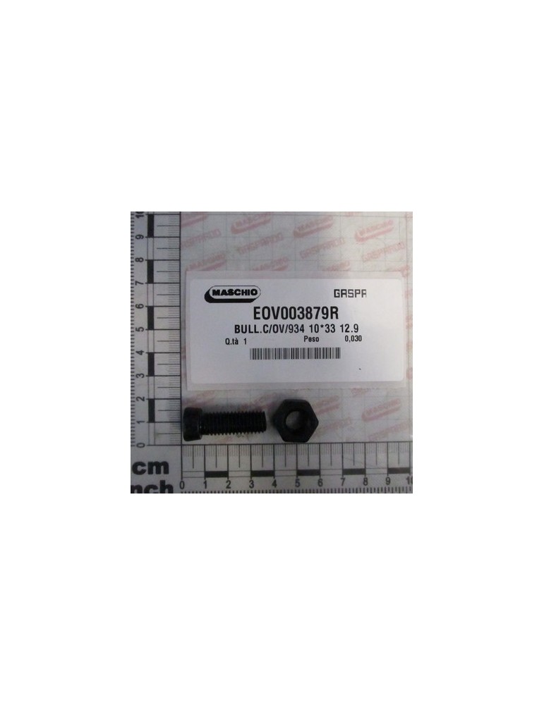BOLT C/OV/934 10*33 12.9