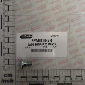 ROUND BOLT M8X15