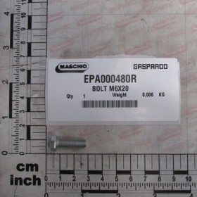 BOLT M6X20