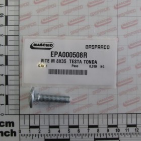 BOLT M8X35 ROUND HEAD