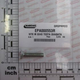 BOLT M8X40 COUNTER.HEAD IMBUS