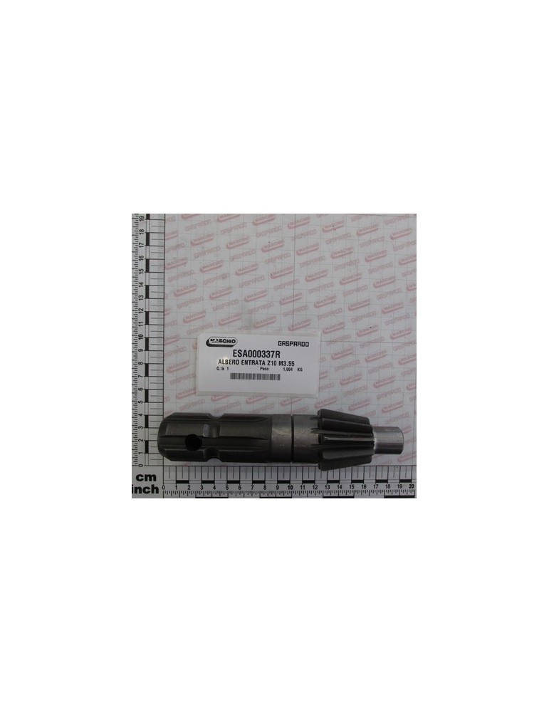 INPUT SHAFT Z10 M3.55