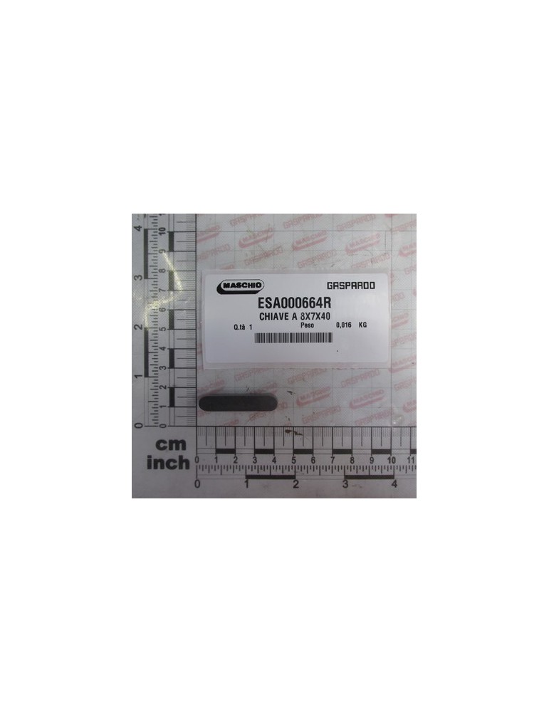 KEY A 8X7X40