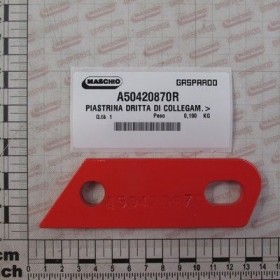 Maschio Gaspardo PIASTRINA DRITTA DI COLLEGAM.- A50420870R