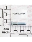 Maschio Gaspardo SURUB M8X1,25X40 U5737 8.8 ZN F01020068R