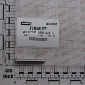 Maschio Gaspardo SURUB M6X 1X60 U5739 8.8 ZN F01020422R