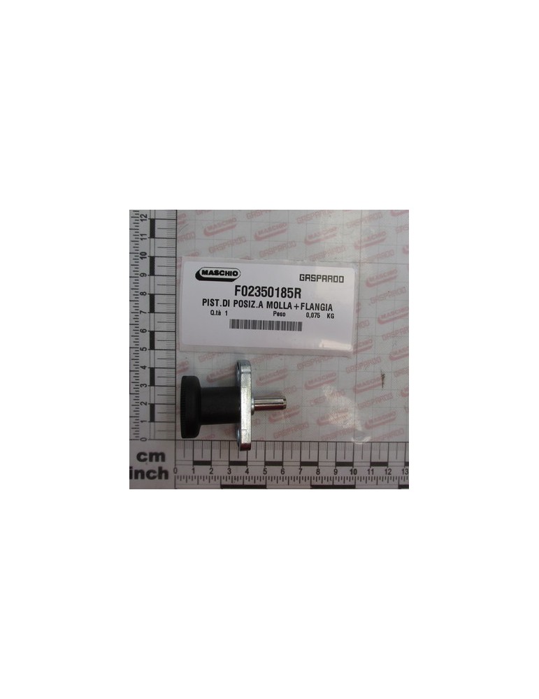PISTON POSITIONING WITH FLANGE