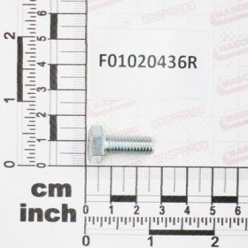 Maschio Gaspardo SURUB M8X1,25X 20 U5739 8.8 ZN F01020436R
