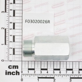 COUPLING SLEEVE M/F3/4-14 L-64