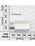 COUPLING SLEEVE M/F3/4-14 L-64