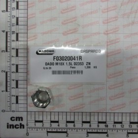 NUT M18X 1,5L D2353 ZN