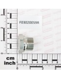 MALE CAP BSP 3/4-14