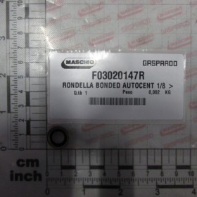 WASHER BONDED AUTOCENT 1/8