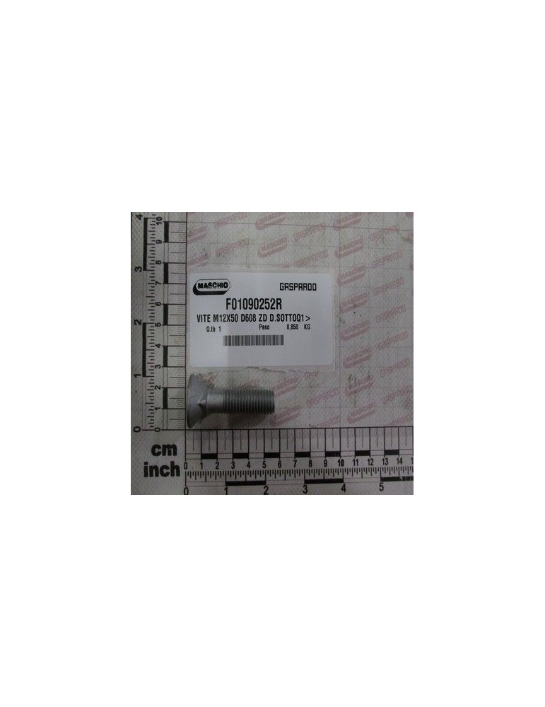 Maschio Gaspardo SUR. M12X1,75X50 10.9 D608 GE F01090252R