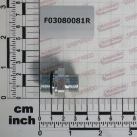 NIPPLE M3/8 SEAL ML10 ZN