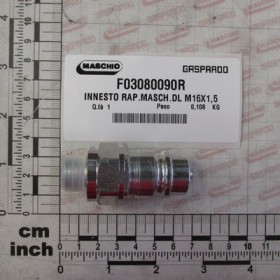 QUICK CONNECT MALE CONE DL M16