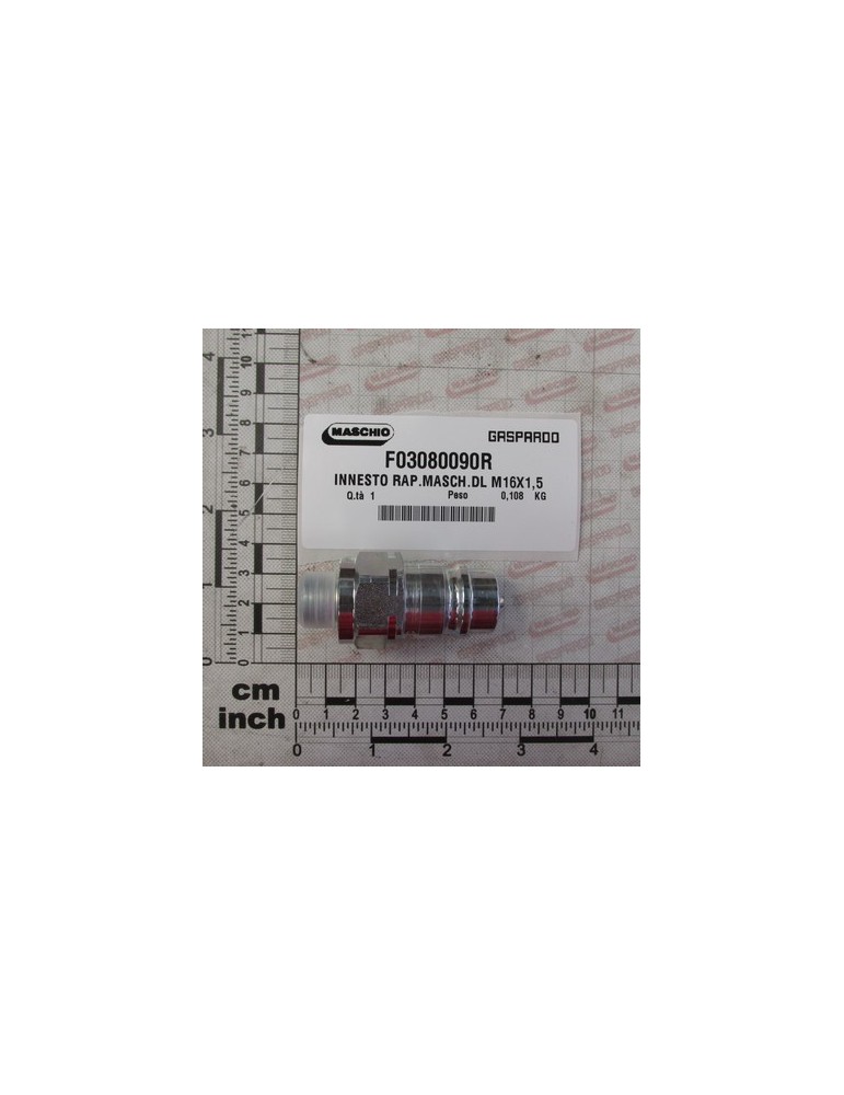 QUICK CONNECT MALE CONE DL M16