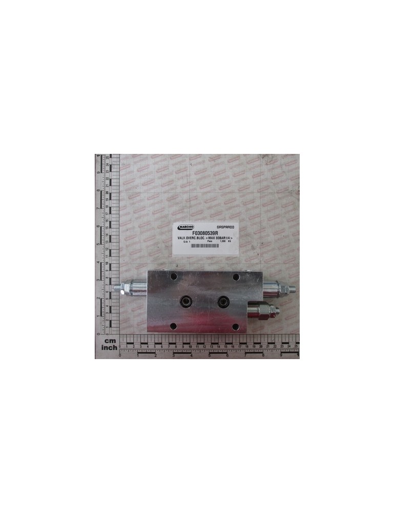 VALVE OVERC.BLOC.+MAX 80BAR1/4