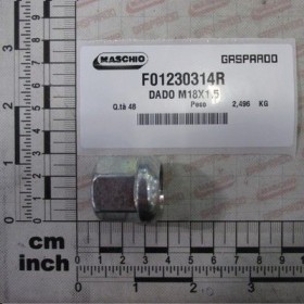 Maschio Gaspardo PIULITA M18X1,5 F01230314R
