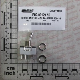 SWITCH UNIPOLAR ON-ON