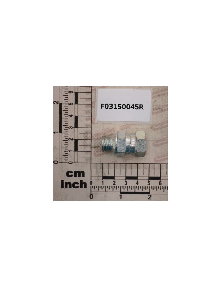 NIPPLE MF SWIVEL 1/4 ZN CIL