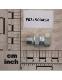 NIPPLE MF SWIVEL 1/4 ZN CIL