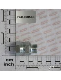 NIPPLE M-F 1/2 ZINC.