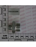 NIPPLE M. CYL. 1-1/2 ZN.