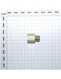 NIPPLE MF CIL-CIL 3/8-1/4 ZN