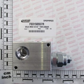 MAX VALVE G1/2\" TAR.80BAR