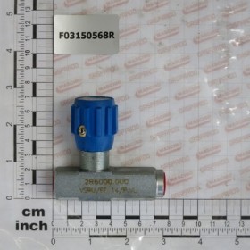 REGUL. VALVE UNIDIR. F-F 1/4