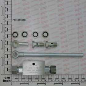 STOP VALVE KIT 1/4 DA