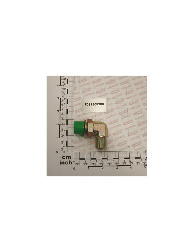 CONNECTOR 90Â° 1/2\" GAS