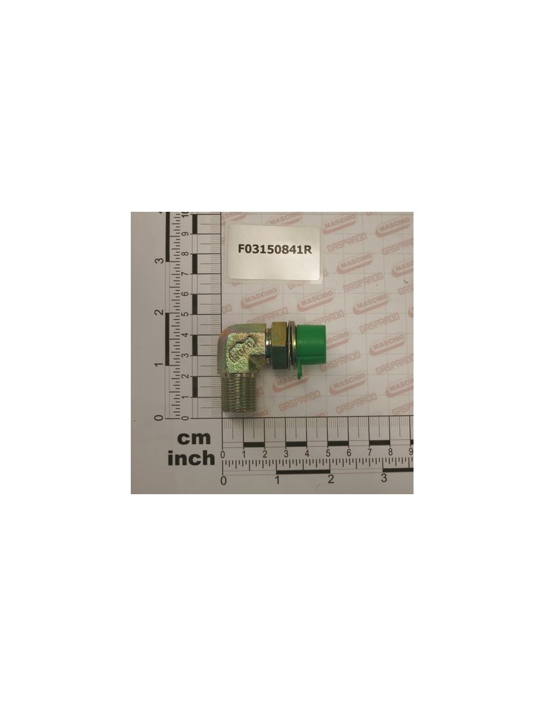ADAPTER 90Â° 3/8\" M-M