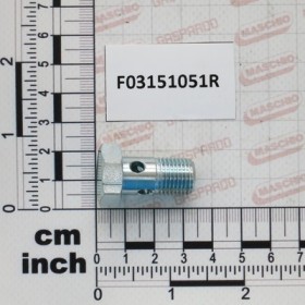 PIERCED SCREW  1/4\" GAS