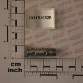 DRILLED NUT 1/4\" L.43