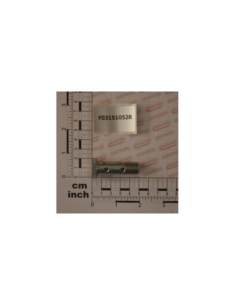 DRILLED NUT 1/4\" L.43