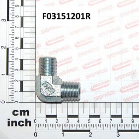 MALE UNION 3/8 ZN