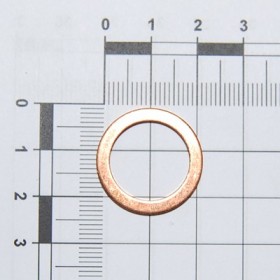 COPPER WASHER 17X23X1,5 3/8\"