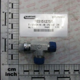 T-UNION M-M-FG 3/8\'  ZN