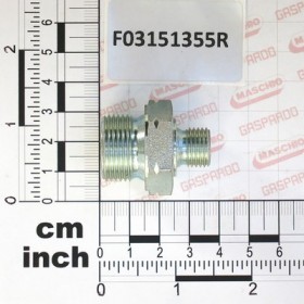 NIPPLE MM CIL 22X1,5-1/4 ZN