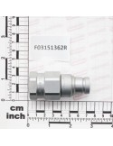 FLAT COUPLING 3/8\" MALE
