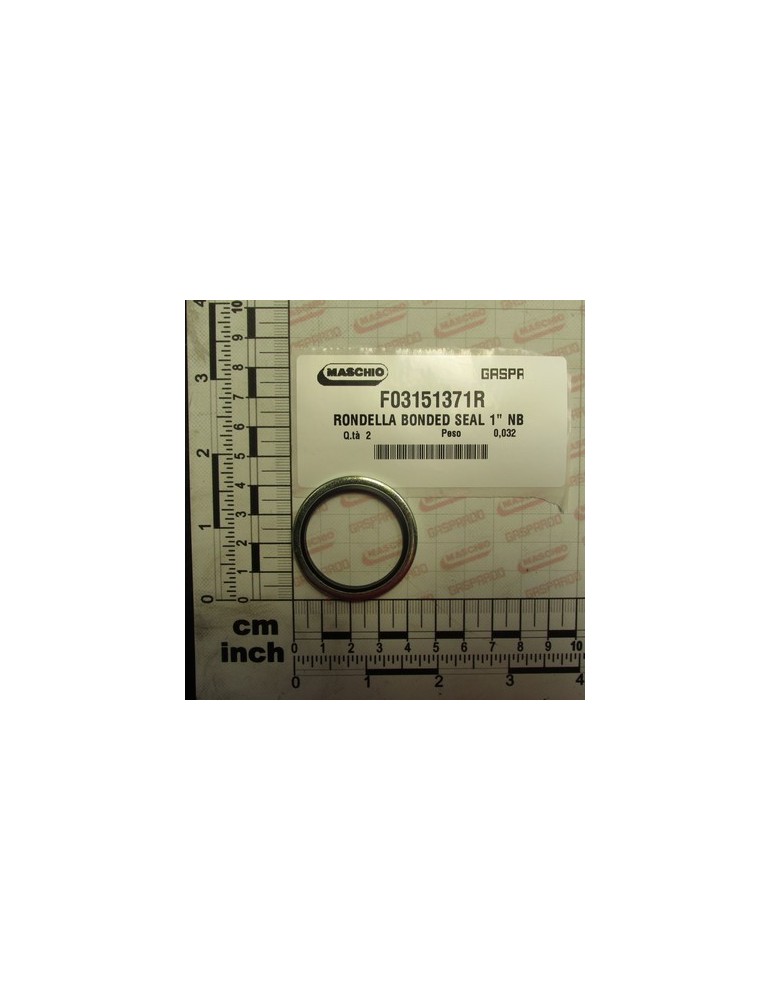 WASHER BONDED SEAL 1\" NBR