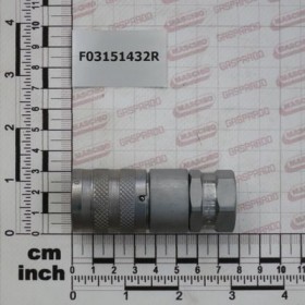 FLAT COUPLING 3/8\" FEMALE